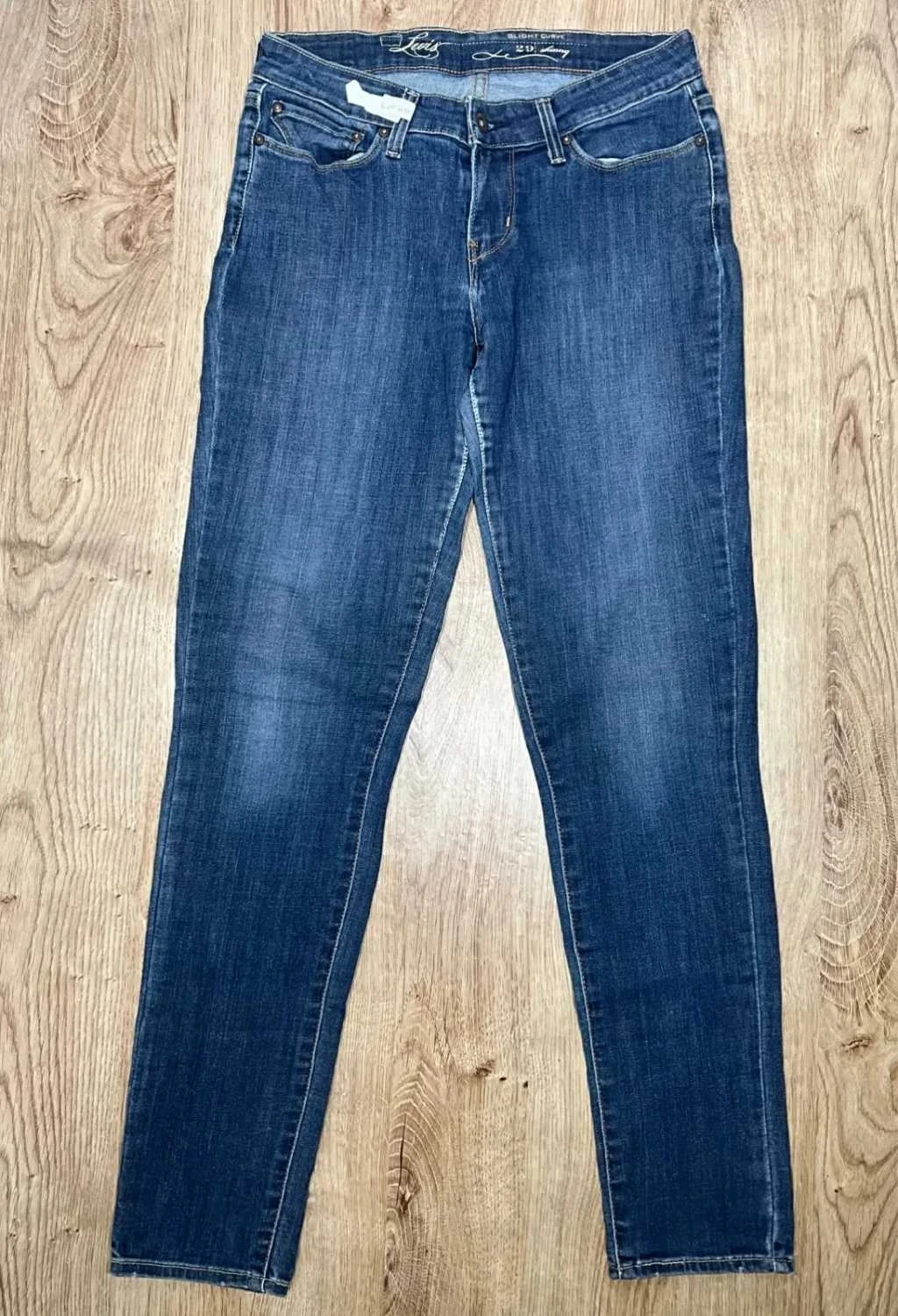 Jean Levi's Slight Curve Skinny Taille 29 Vintage Bleu Lvf 050 – photo 2
